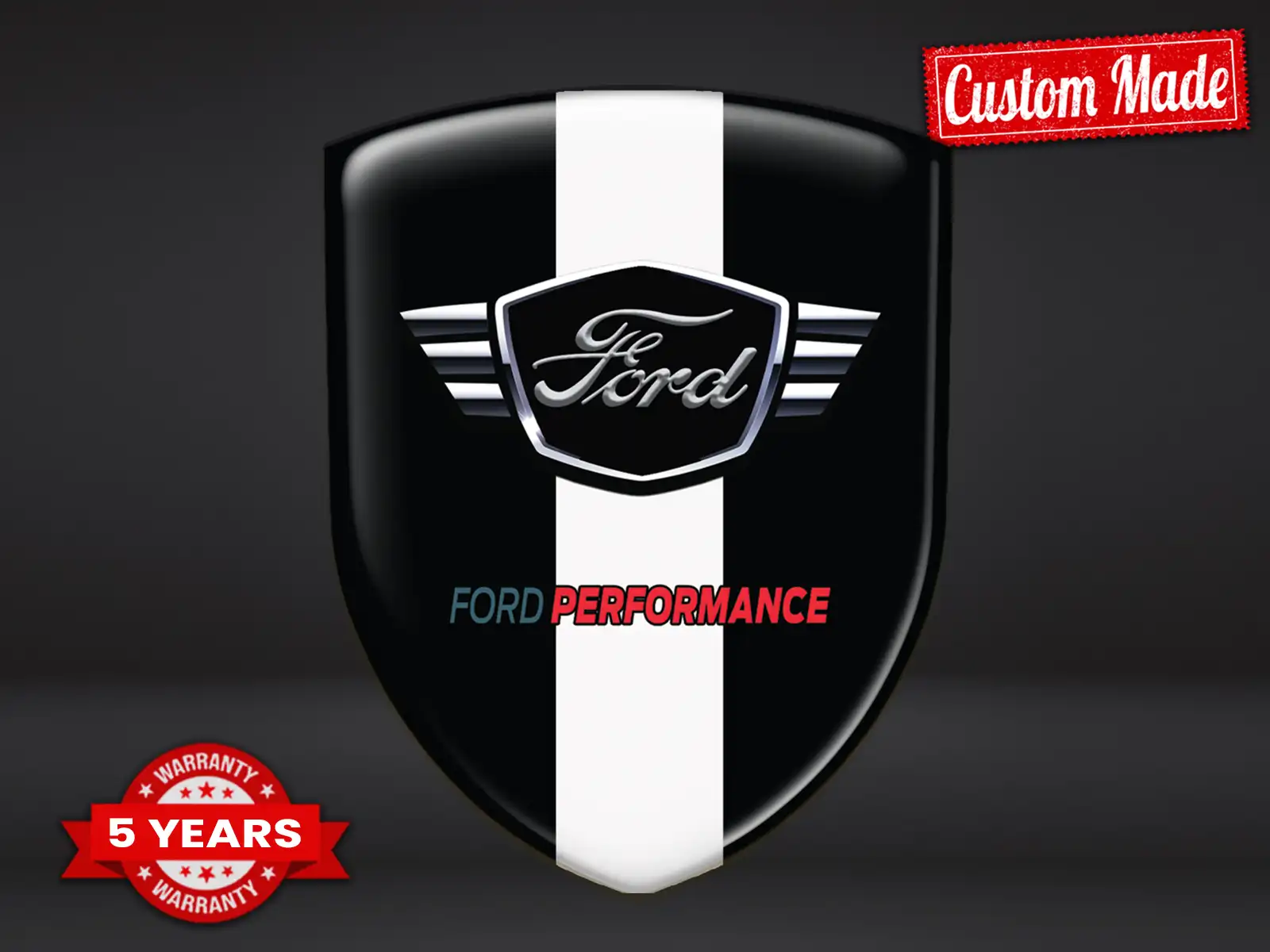 Ford Logo Silicona S Auto Pro Máximo Estilo Edición Estilosa